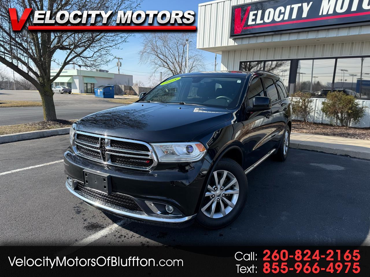 2018 Dodge Durango SXT RWD