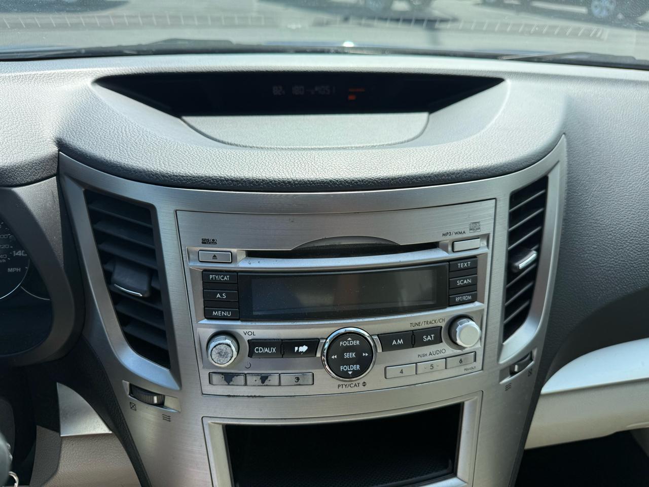 Subaru Outback 4dr Wgn H4 Auto 2.5i 2010