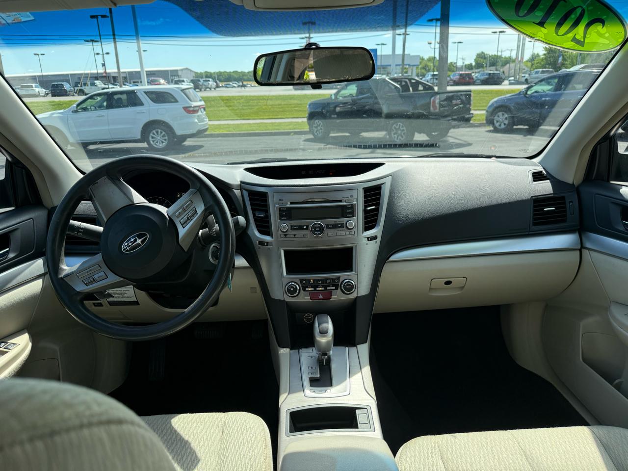 Subaru Outback 4dr Wgn H4 Auto 2.5i 2010