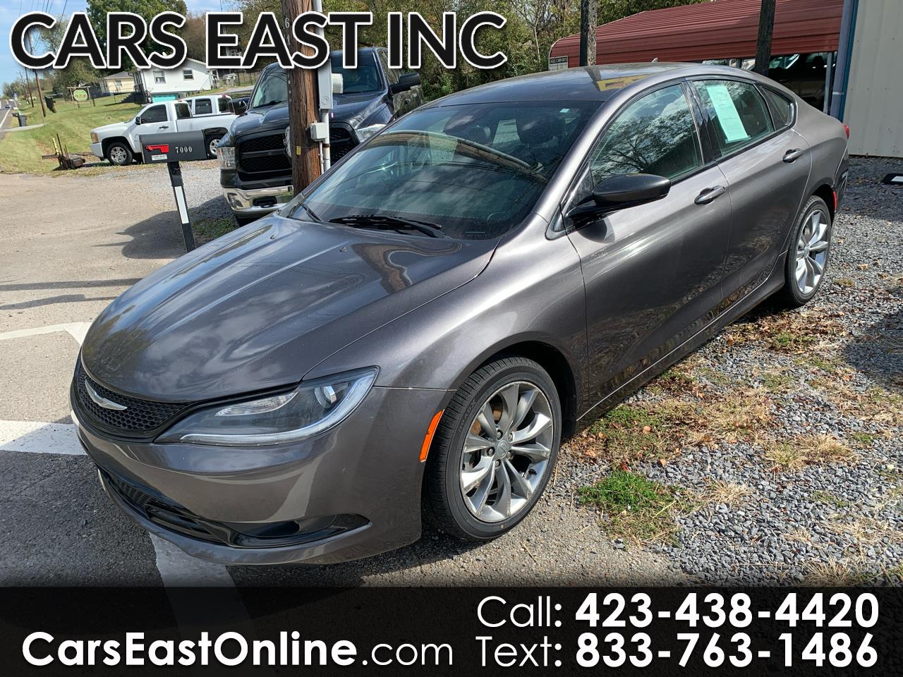 2016 Chrysler 200 4dr Sdn S FWD
