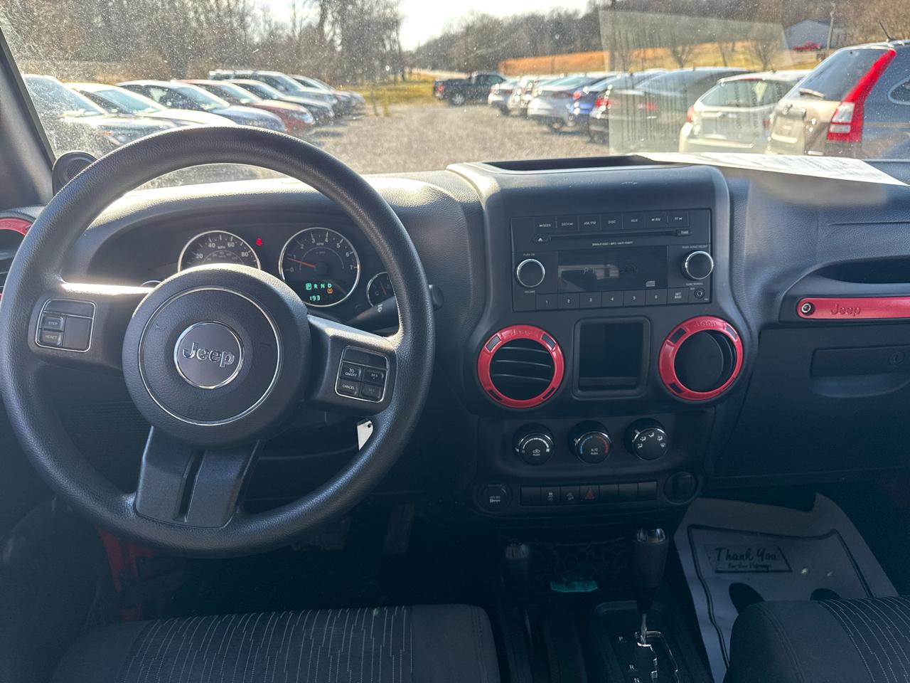 Jeep Wrangler 4WD 2dr Sport 2012