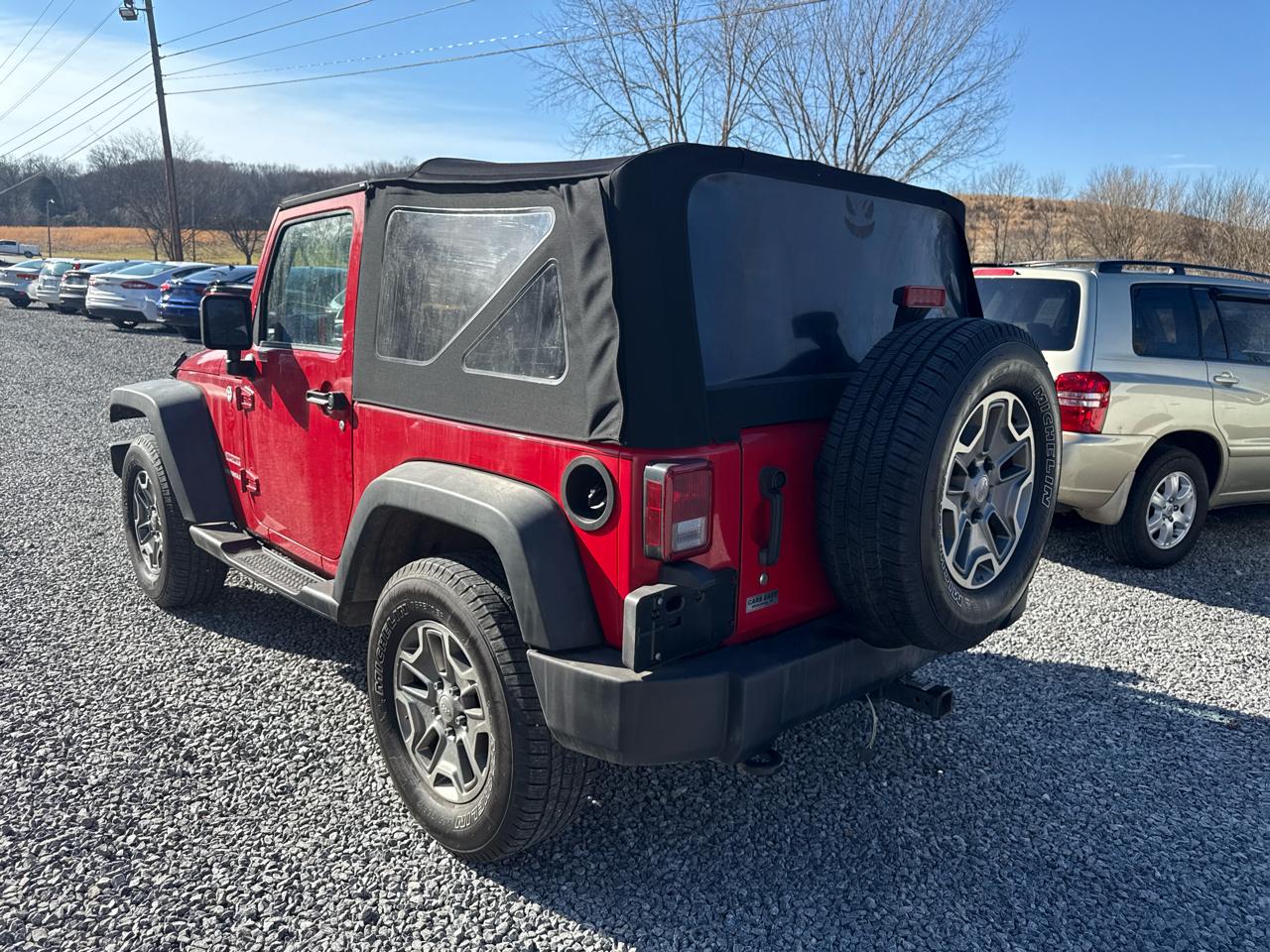 Jeep Wrangler 4WD 2dr Sport 2012