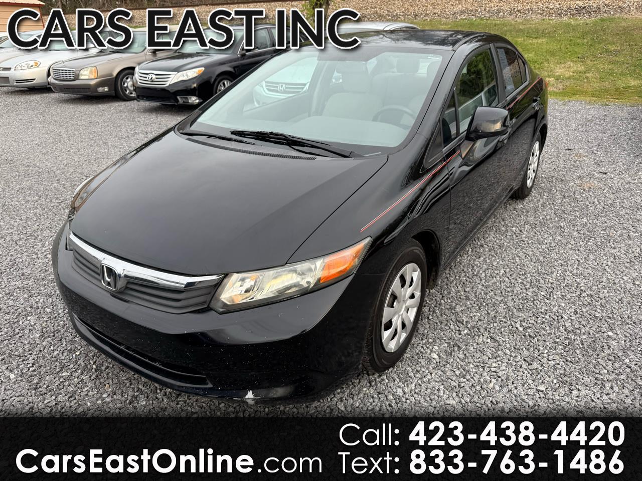 2012 Honda Civic Sdn 4dr Auto LX