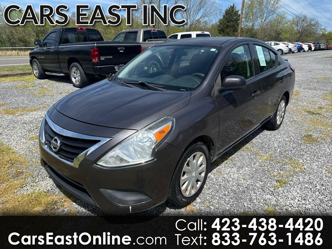 2015 Nissan Versa Sedan S Plus