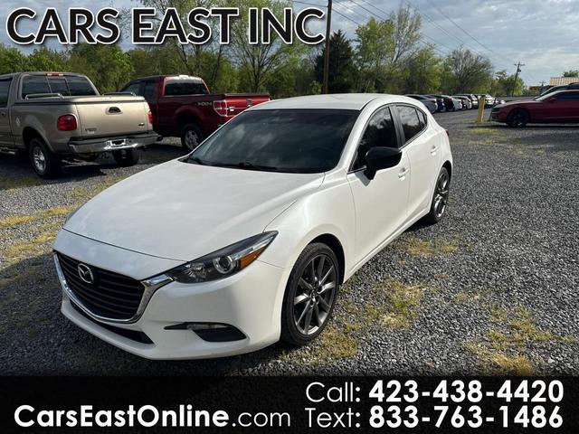 White 2018 Mazda MAZDA3 Touring Hatchback Hatchback Front-Wheel Drive Automatic