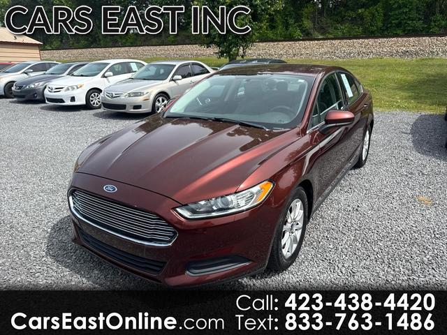 Red (MAROON) 2015 Ford Fusion S Sedan Front-Wheel Drive Automatic
