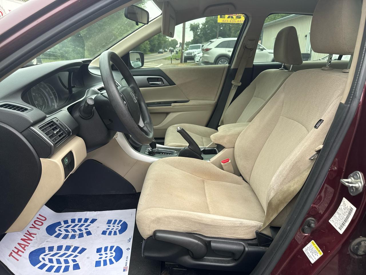Honda Accord Sdn 4dr I4 CVT LX 2013