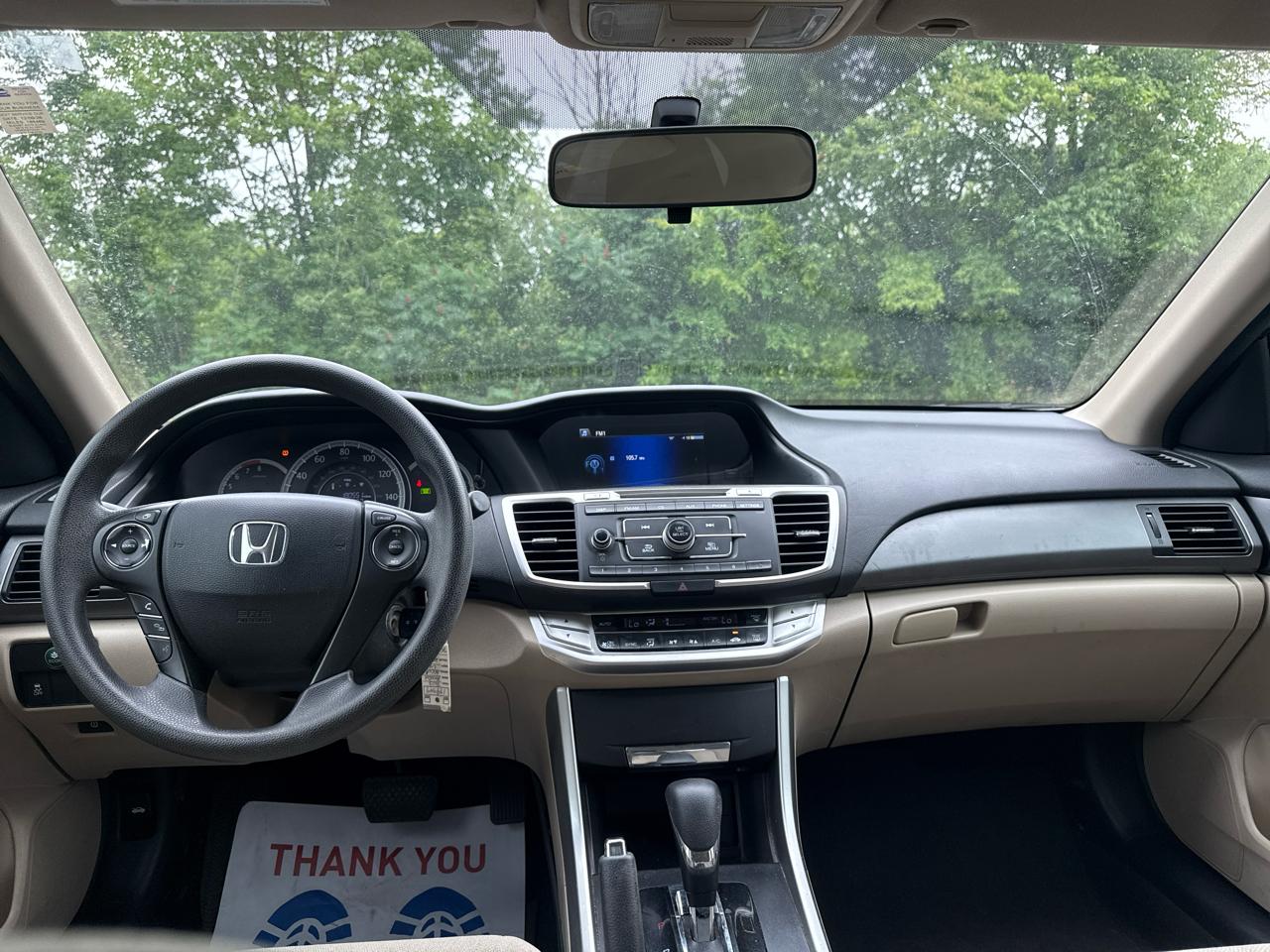 Honda Accord Sdn 4dr I4 CVT LX 2013
