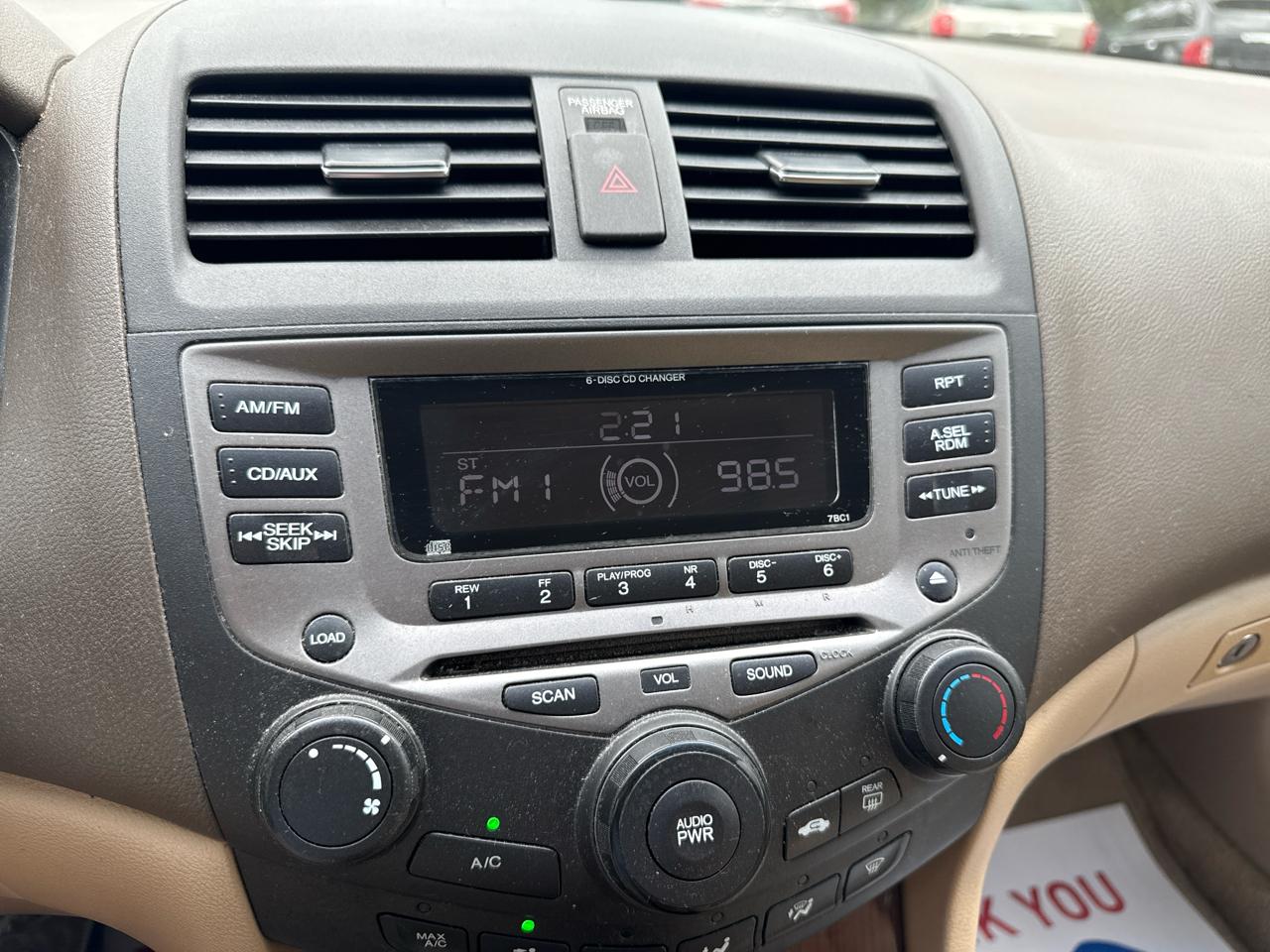 Honda Accord Sdn EX-L AT with NAVI 2006