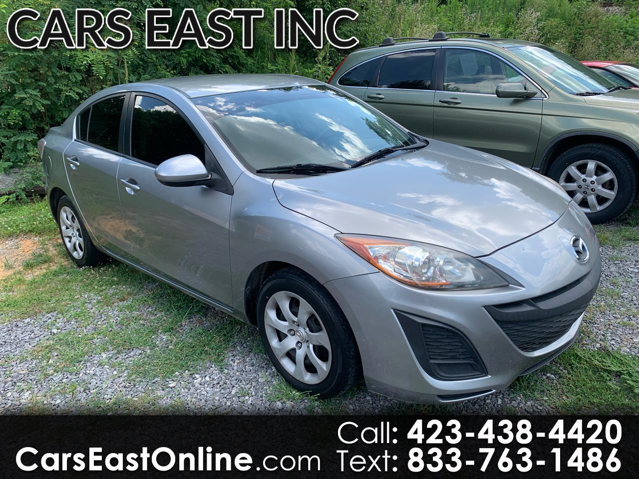 Gray 2010 Mazda MAZDA3 Sedan Front-Wheel Drive Automatic