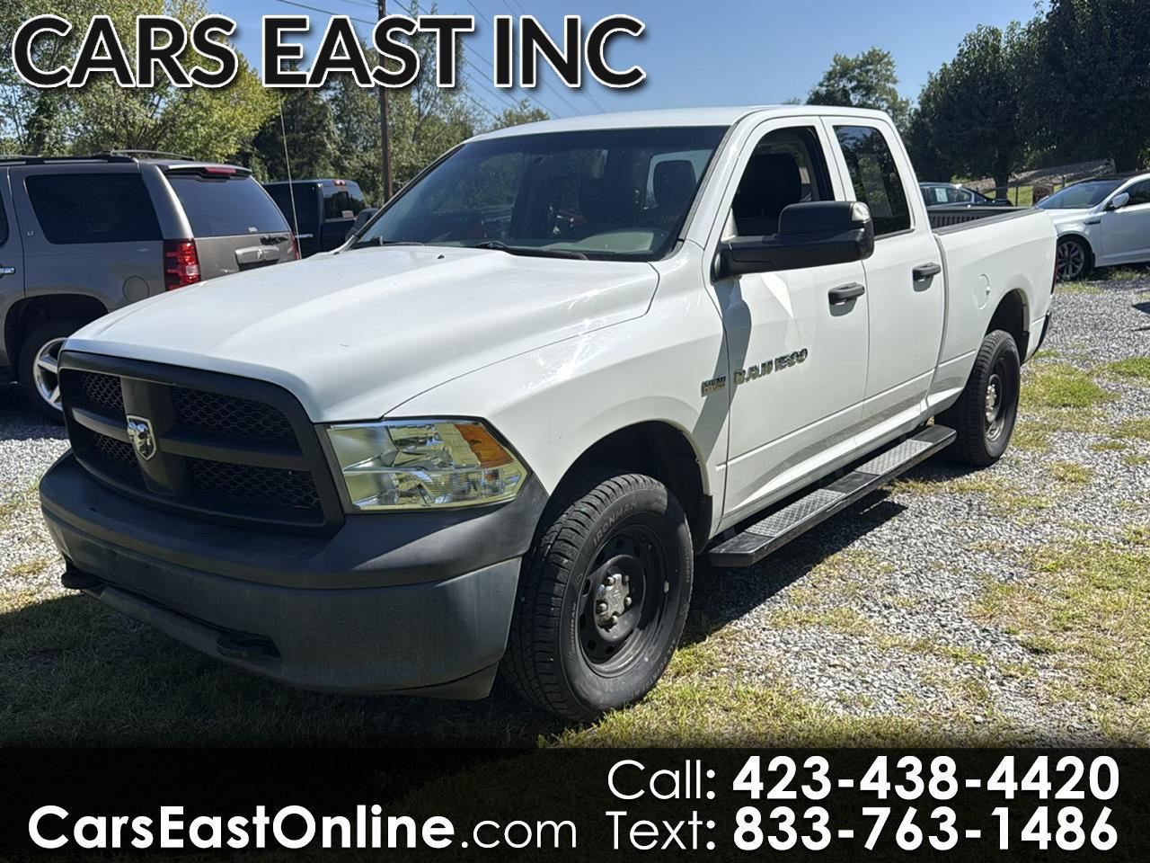2012 Dodge 1500 4WD Quad Cab 140.5" ST