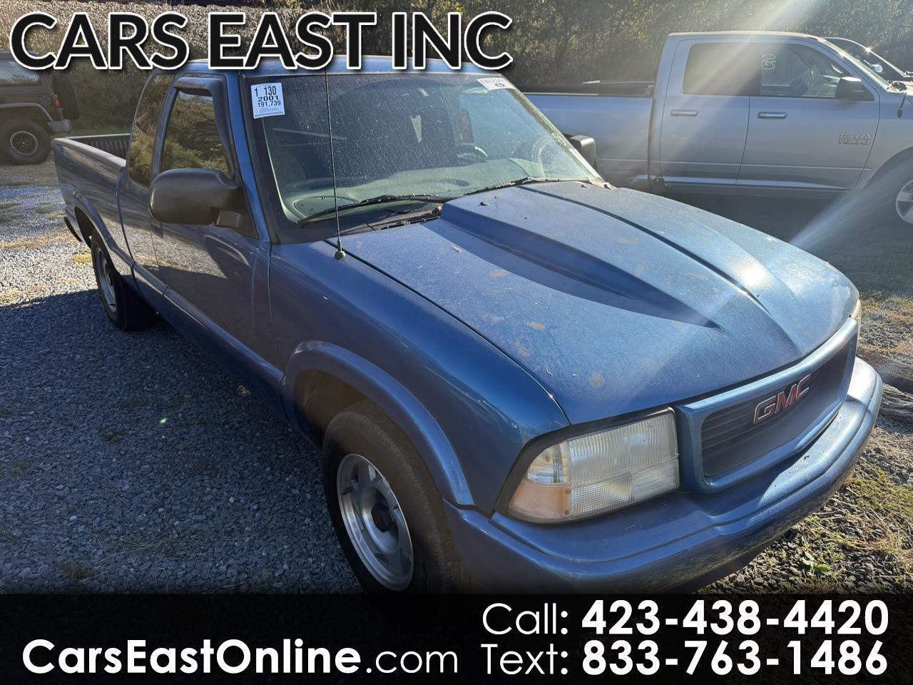 2001 GMC Sonoma Ext Cab 123" WB SLS w/1SF Pkg