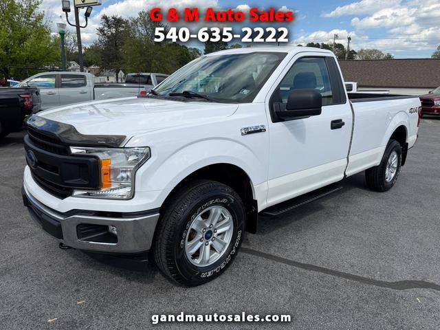 White 2020 Ford F-150 XL LB 4WD Pickup Truck Four-Wheel Drive Automatic