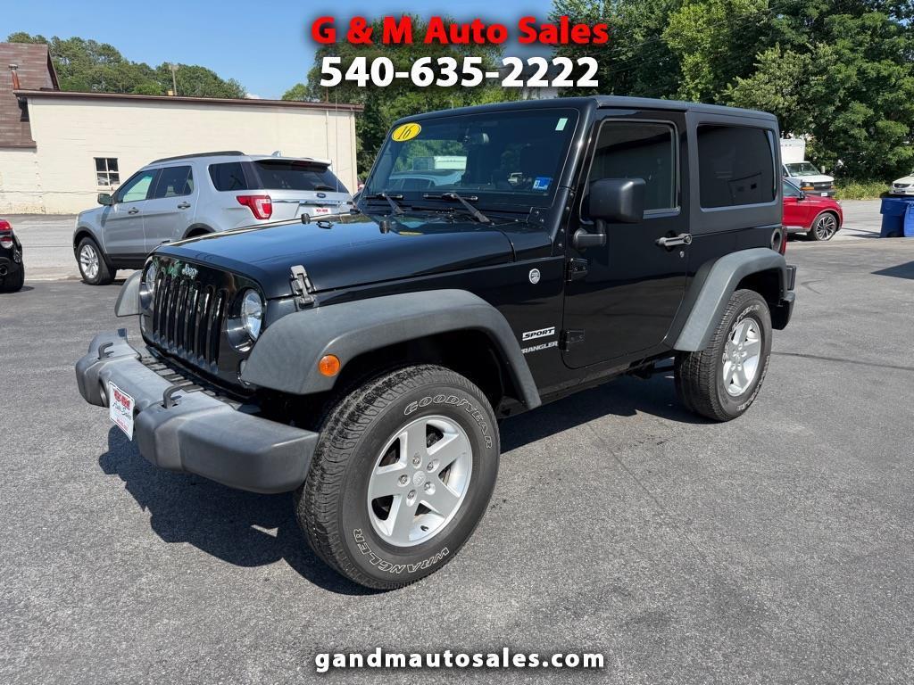 2016 Jeep Wrangler Sport 4WD
