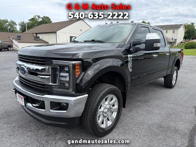Black 2017 Ford F-250 Super Duty Pickup Truck Four-Wheel Drive Automatic