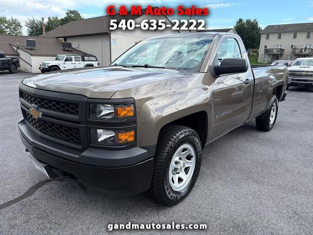 Brown 2015 Chevrolet Silverado 1500 Pickup Truck Four-Wheel Drive Automatic