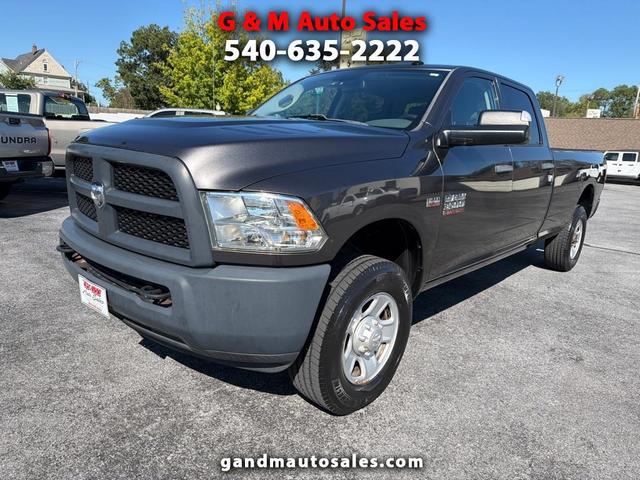 Gray 2016 RAM 3500 Pickup Truck Four-Wheel Drive Automatic