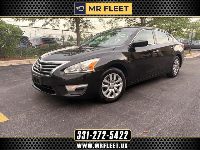 Black 2015 Nissan Altima 2.5 SV Sedan Front-Wheel Drive Automatic