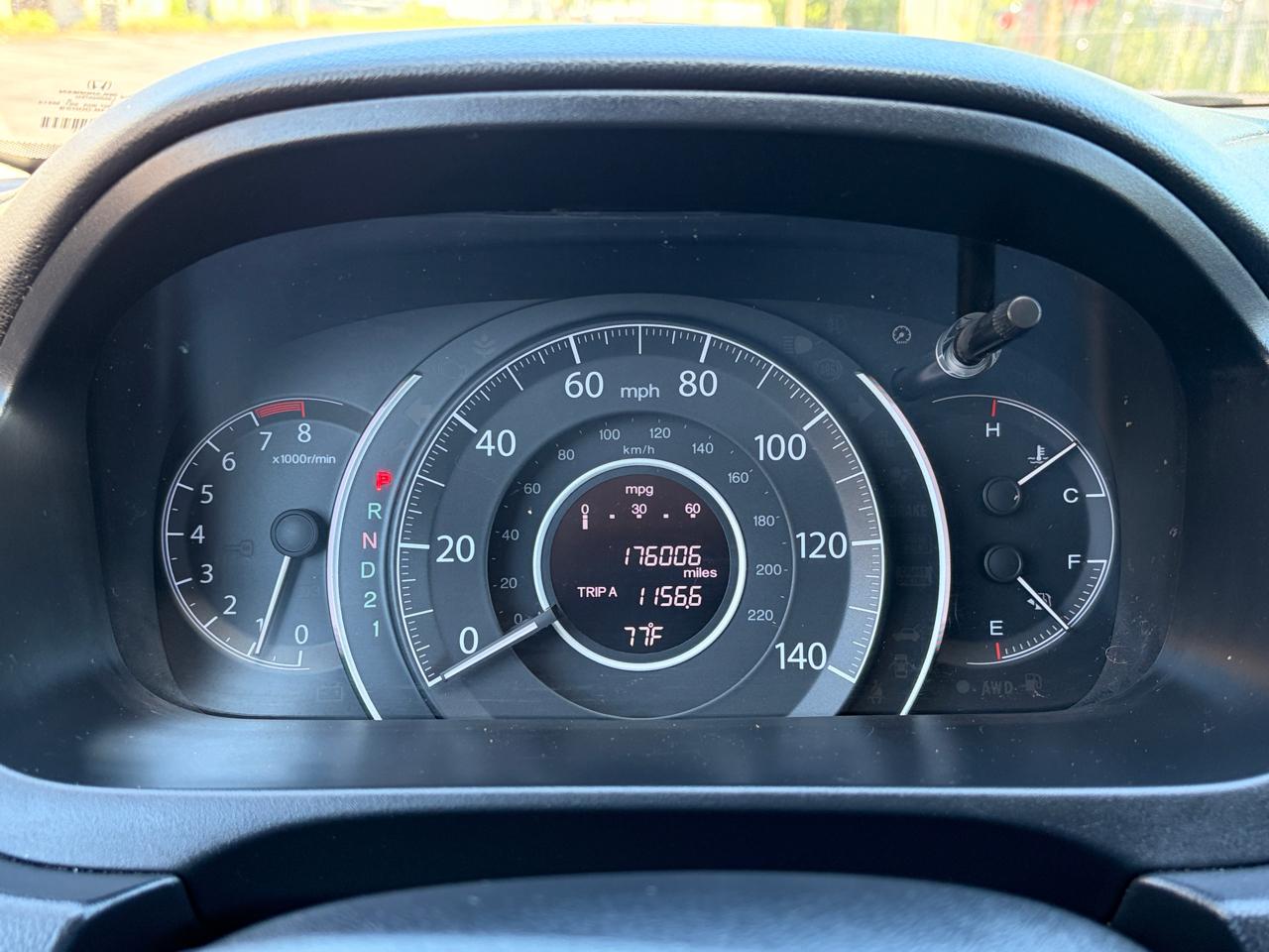 Honda CR-V EX-L 4WD 5-Speed AT 2012
