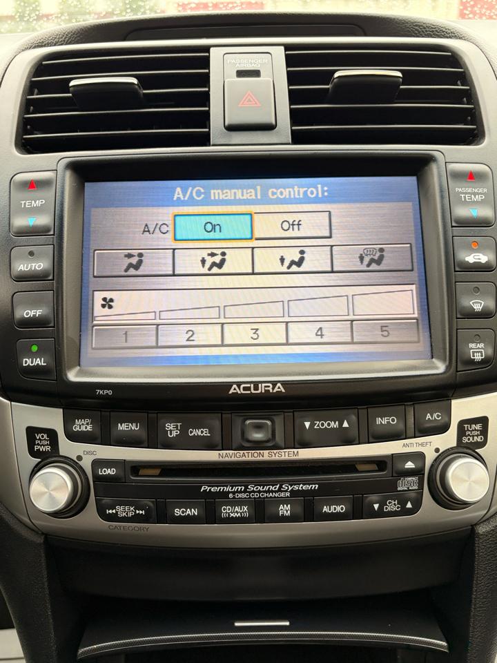 Acura TSX 5-speed AT with Navigation 2007