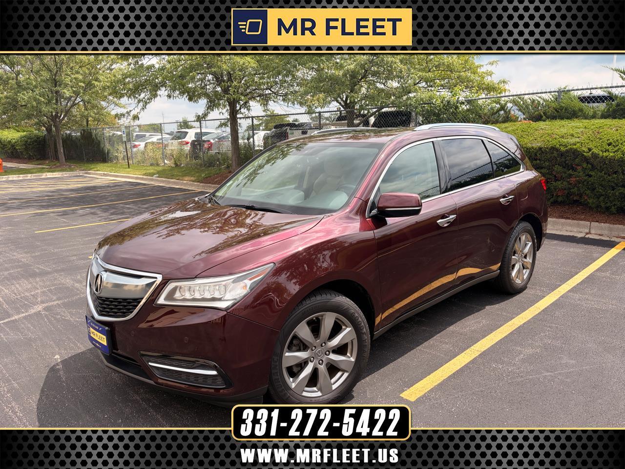 Acura MDX SH-AWD 6-Spd AT w/Advance Package 2015