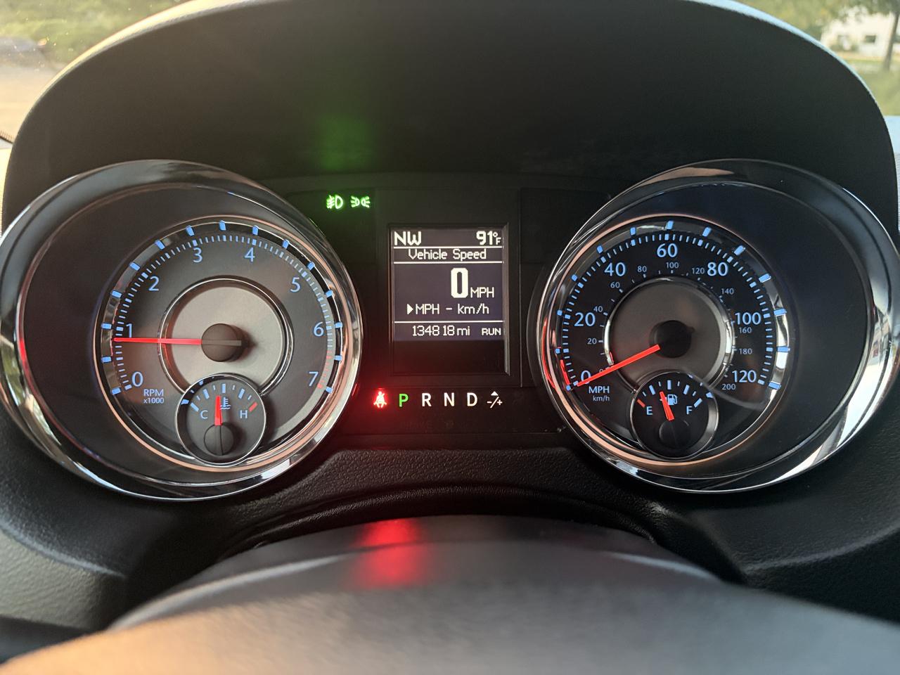 Chrysler Town & Country Touring 2016
