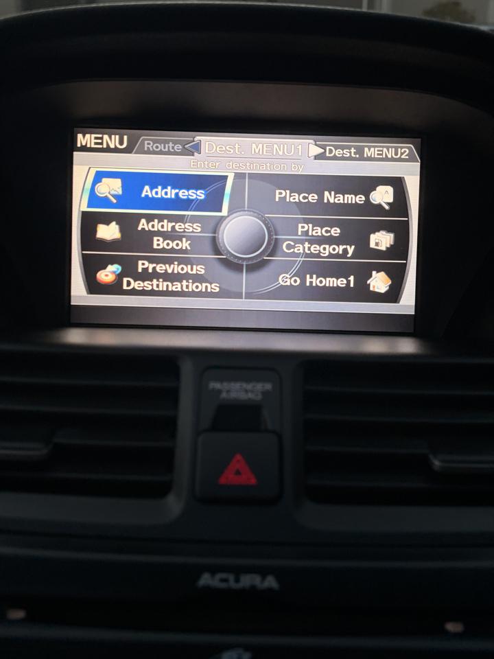 Acura TL 5-Speed AT with Tech Package 2011