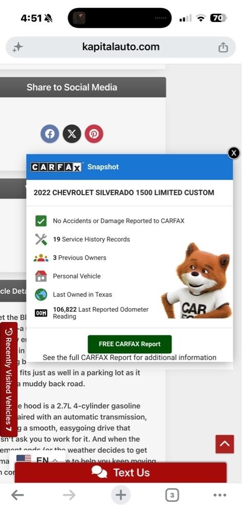 Chevrolet Silverado 1500 Limited  2022