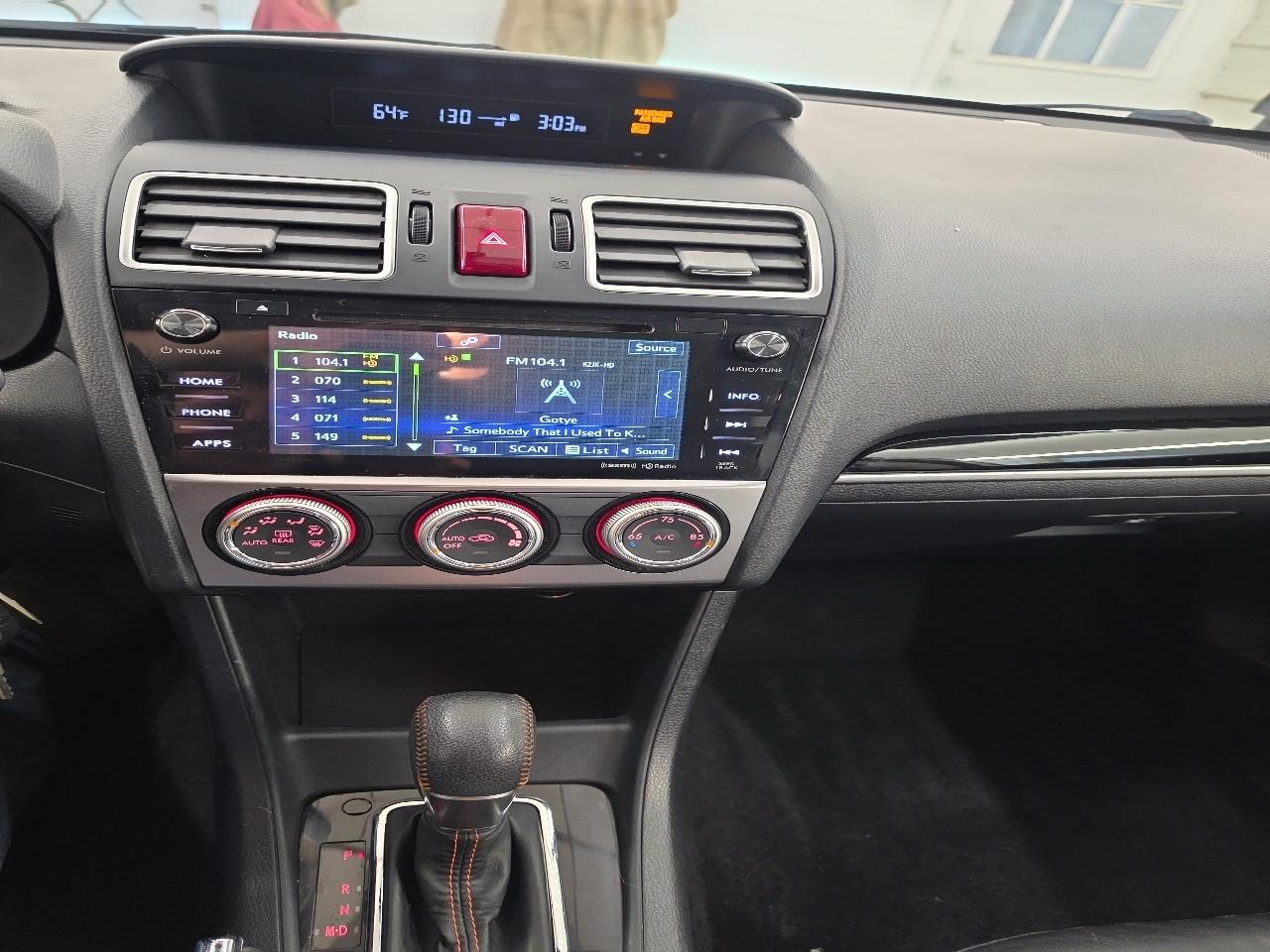 Subaru Crosstrek 2.0i Limited PZEV CVT 2016