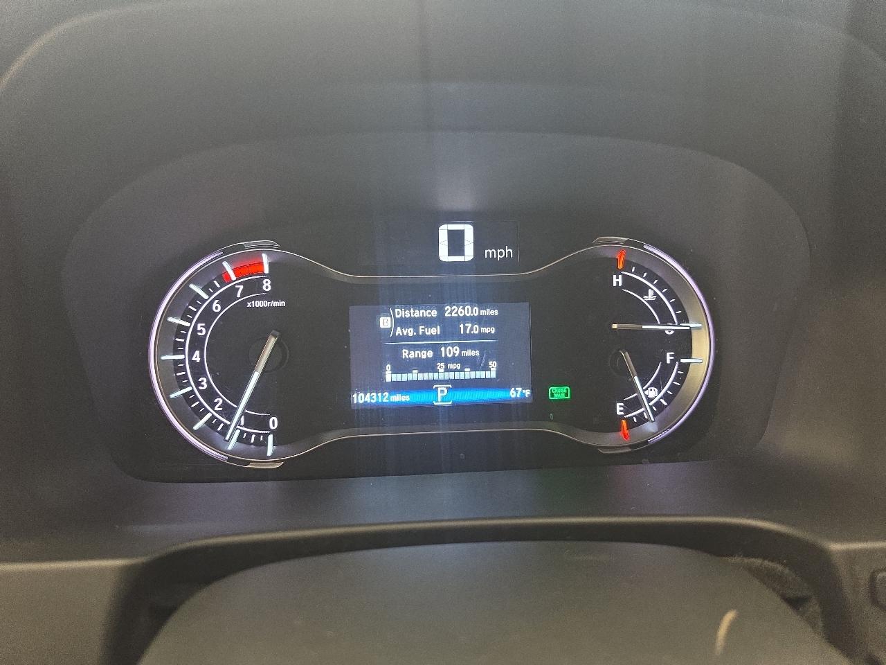 Honda Pilot EXL 4WD 2017