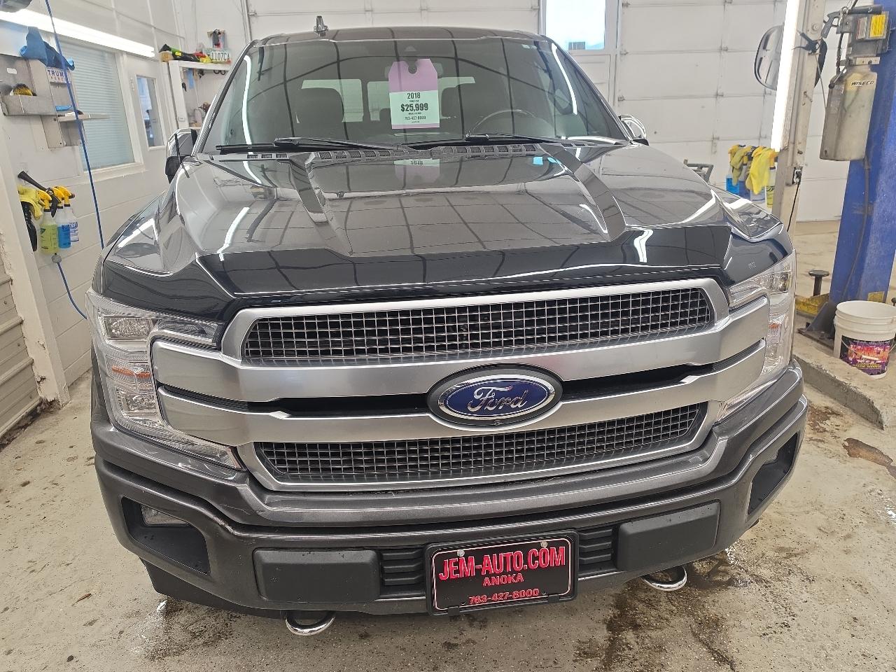 Ford F-150 Platinum SuperCrew 5.5-ft. Bed 4WD 2018