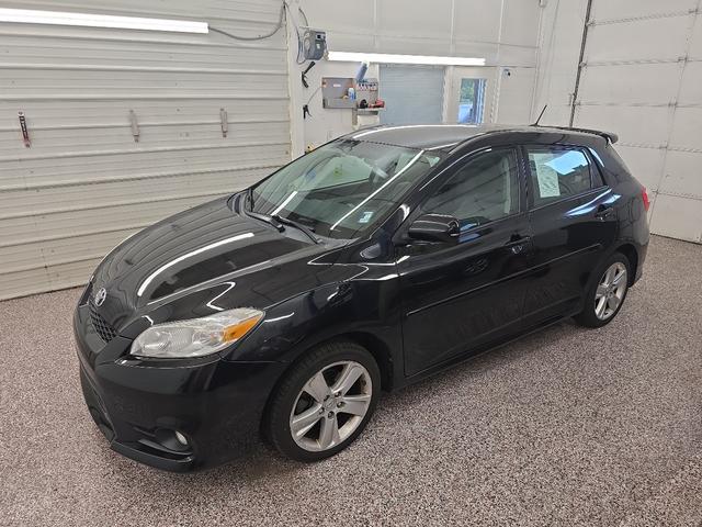 Black 2012 Toyota Matrix Hatchback Front-Wheel Drive Automatic