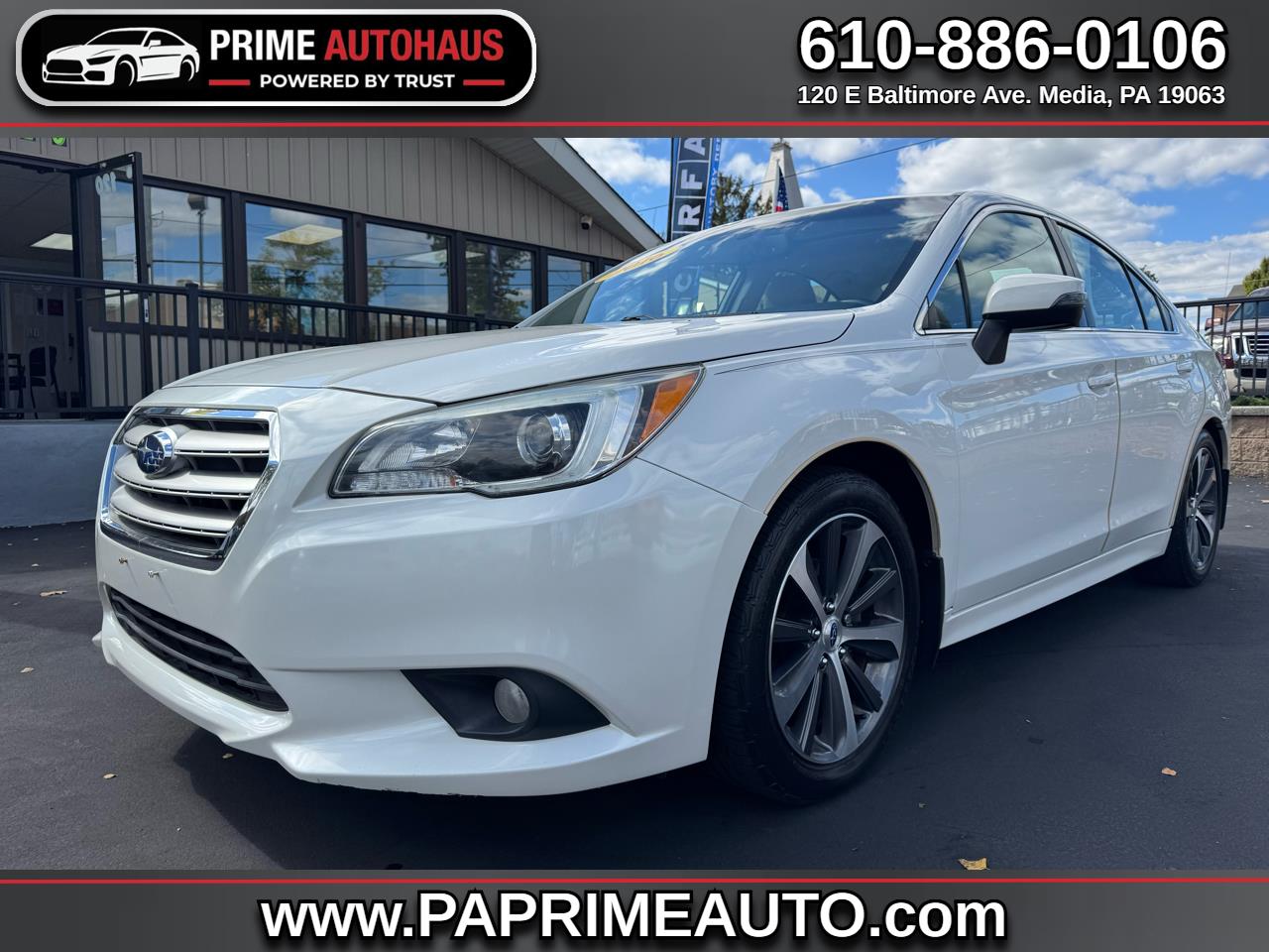 Subaru Legacy 4dr Sdn 2.5i Limited PZEV 2016