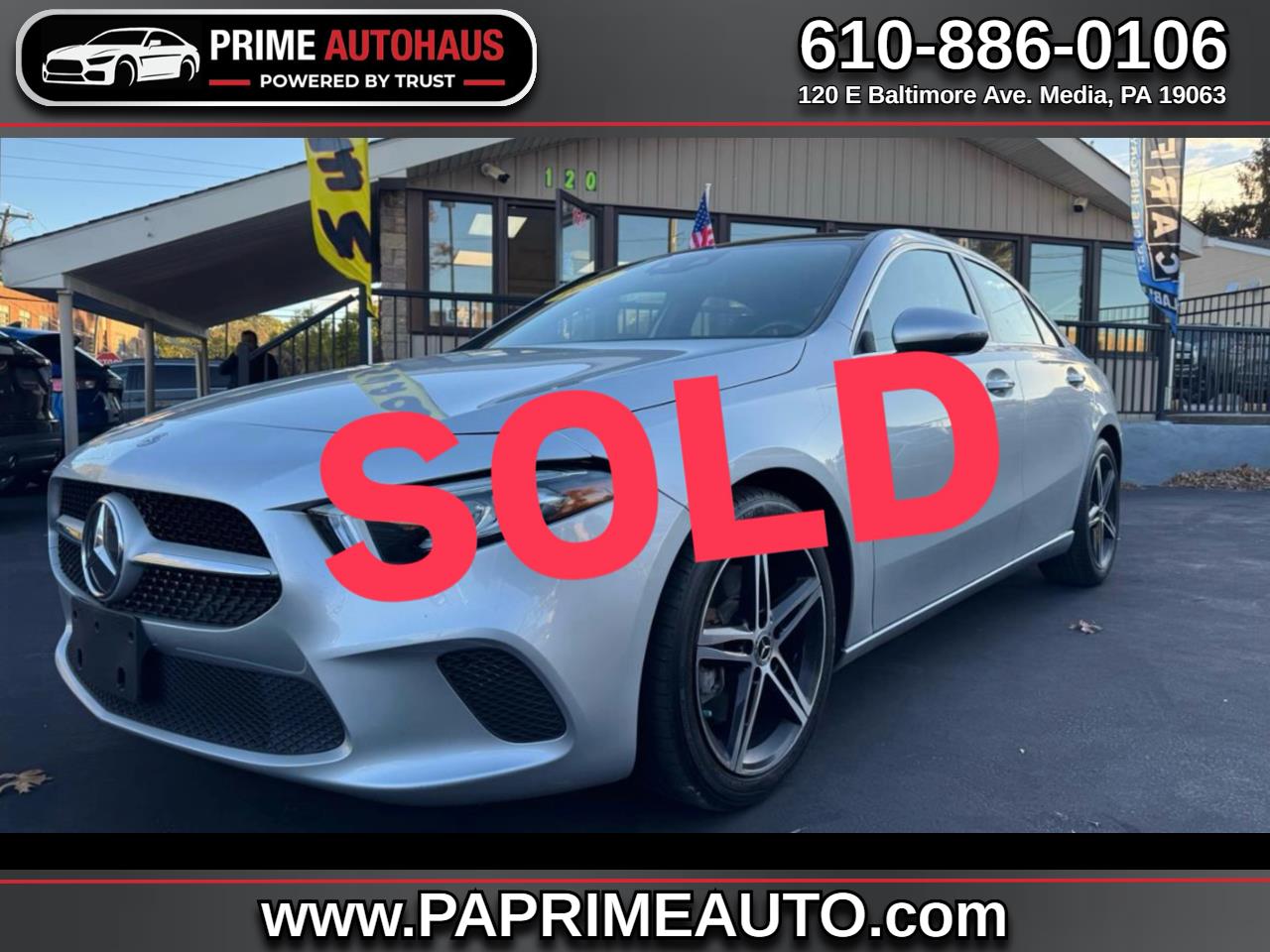 2020 Mercedes-Benz A-Class A 220 4MATIC Sedan