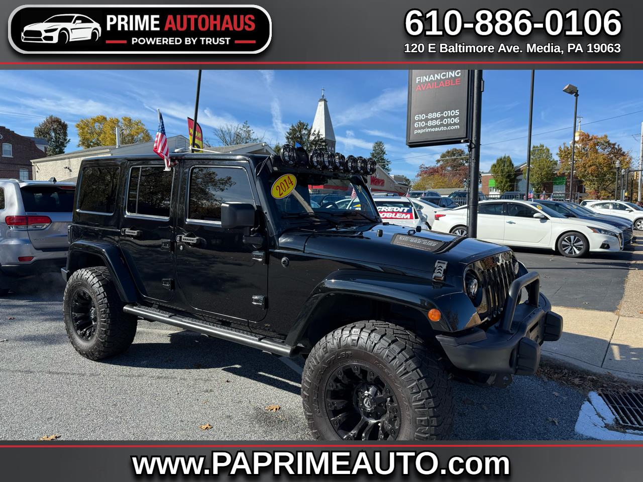 2014 Jeep Wrangler Unlimited 4WD 4dr Sahara
