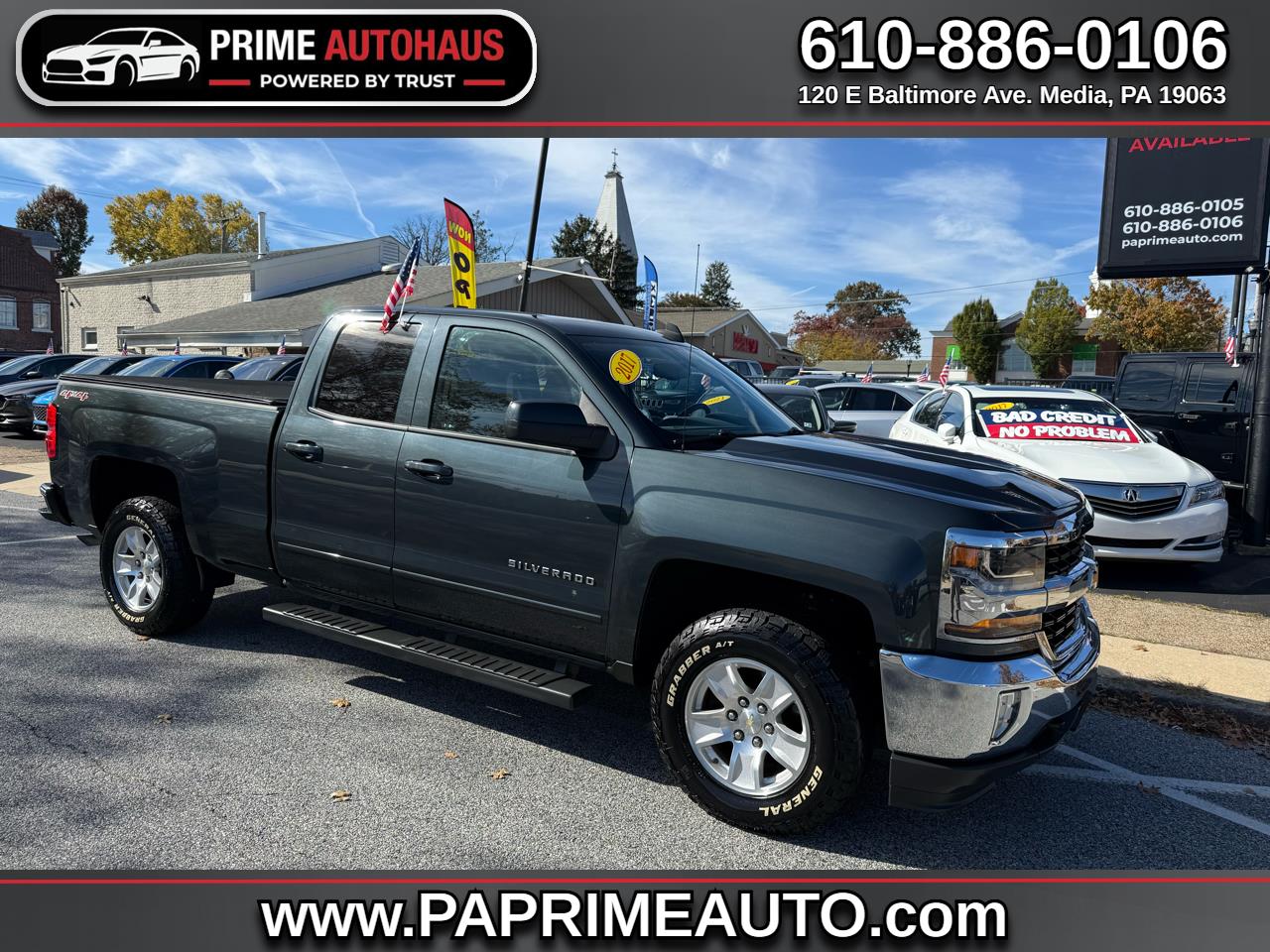 2017 Chevrolet Silverado 1500 4WD Double Cab 143.5" LT w/1LT