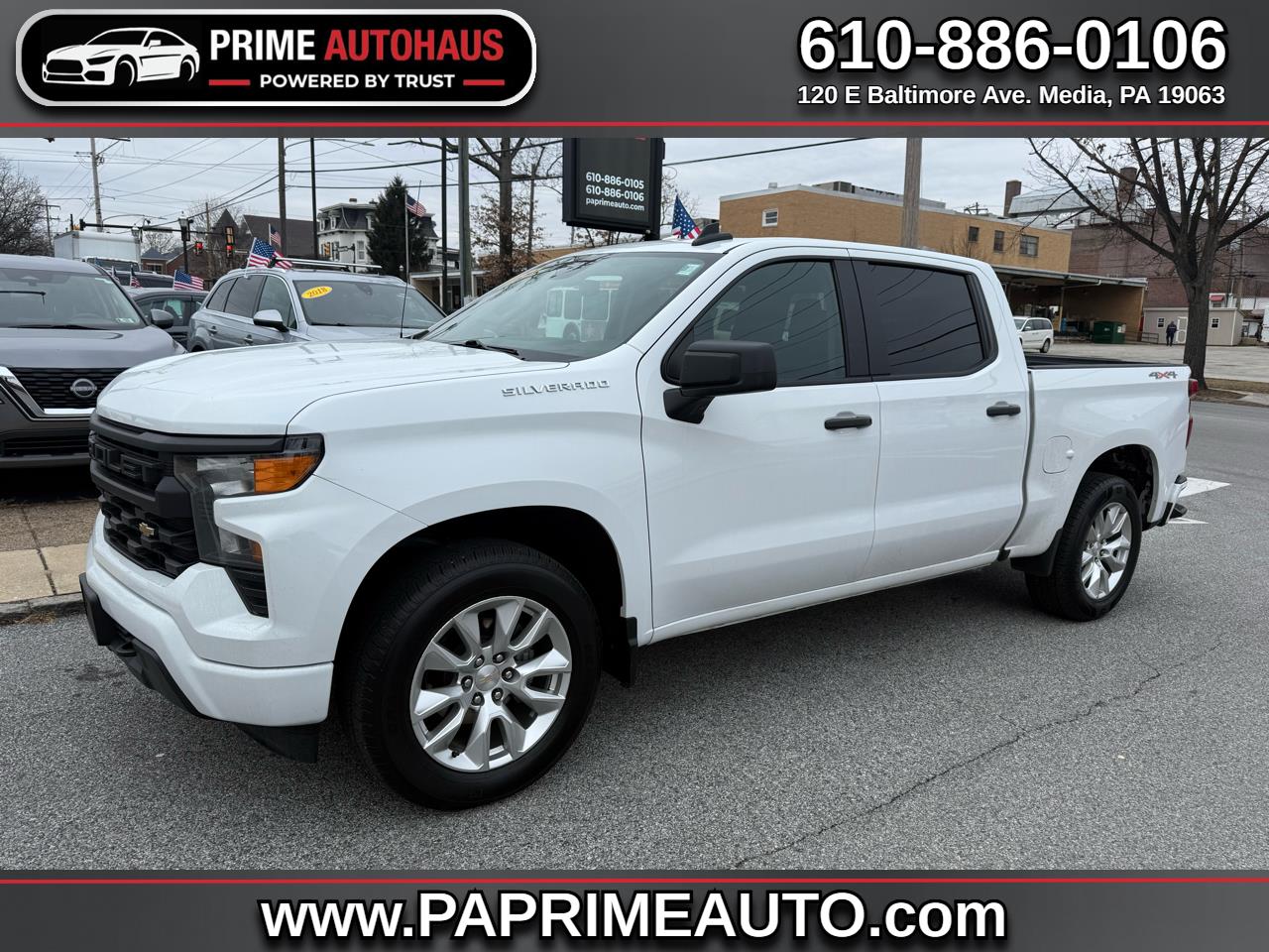 2022 Chevrolet Silverado 1500 4WD Crew Cab 147" Custom