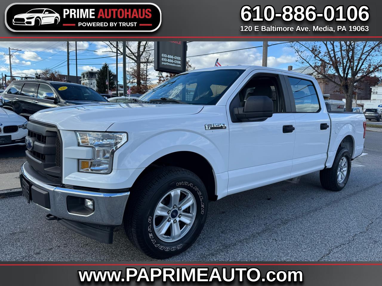 2017 Ford F-150 XLT 4WD SuperCrew 5.5' Box