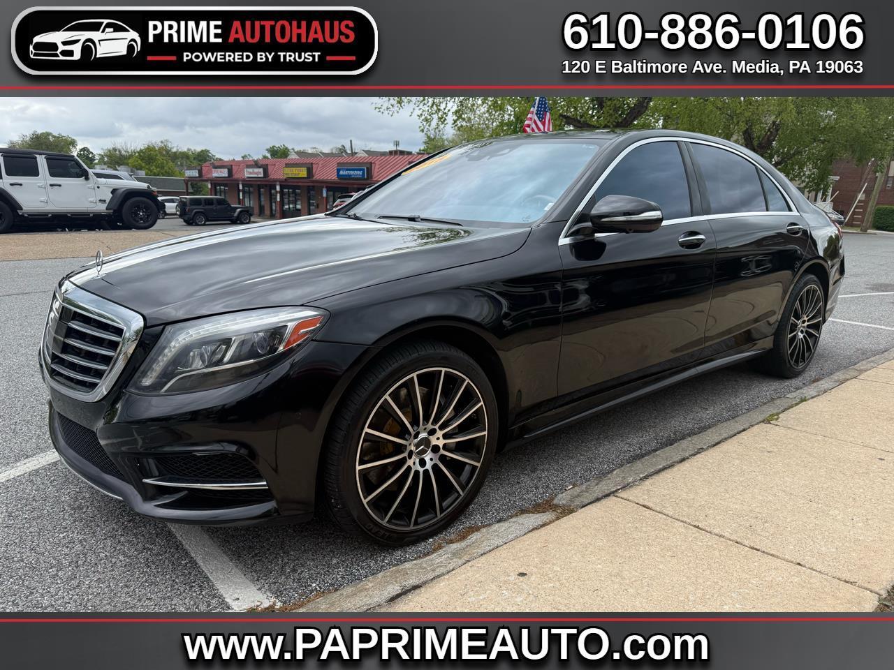 2015 Mercedes-Benz S-Class 4dr Sdn S 550 4MATIC