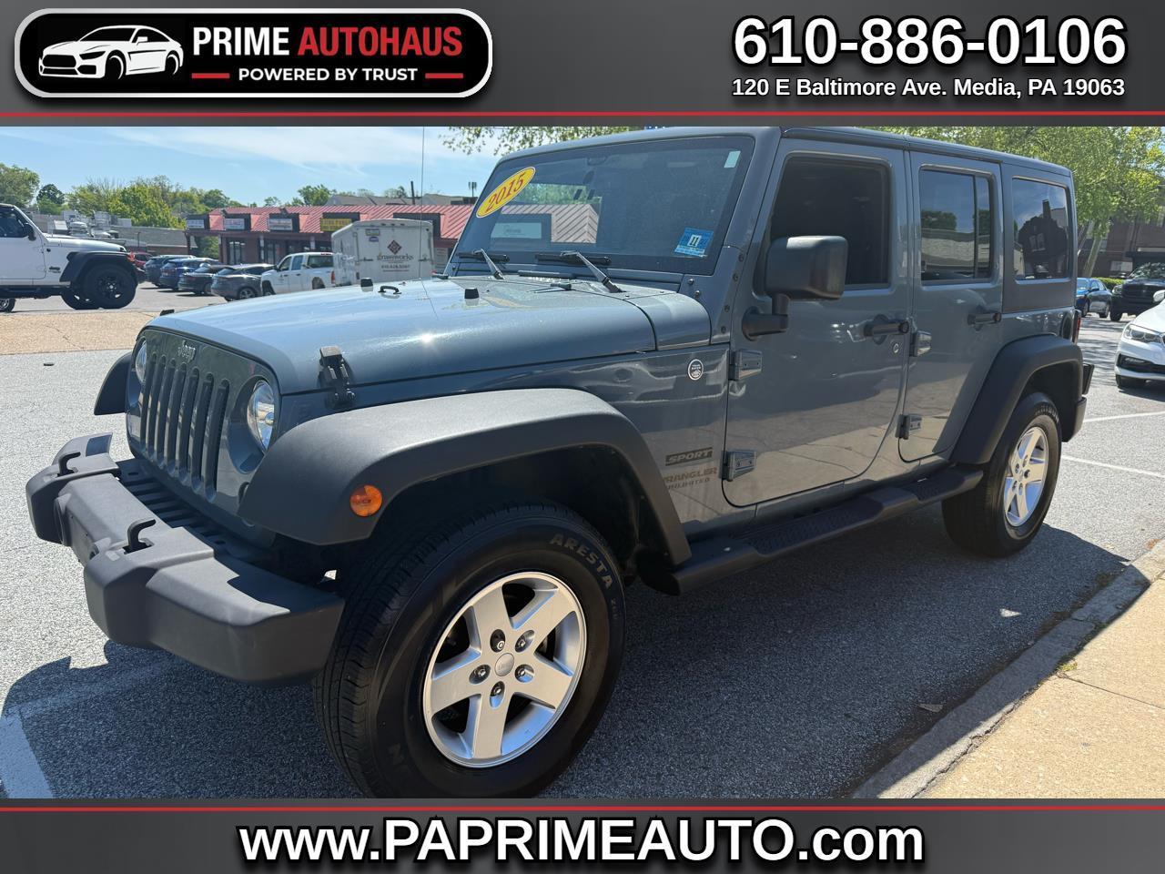 2015 Jeep Wrangler Unlimited 4WD 4dr Sport