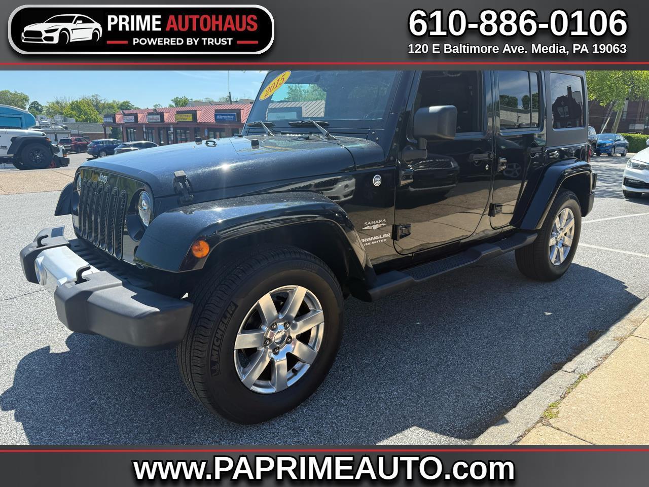 2015 Jeep Wrangler Unlimited 4WD 4dr Sahara