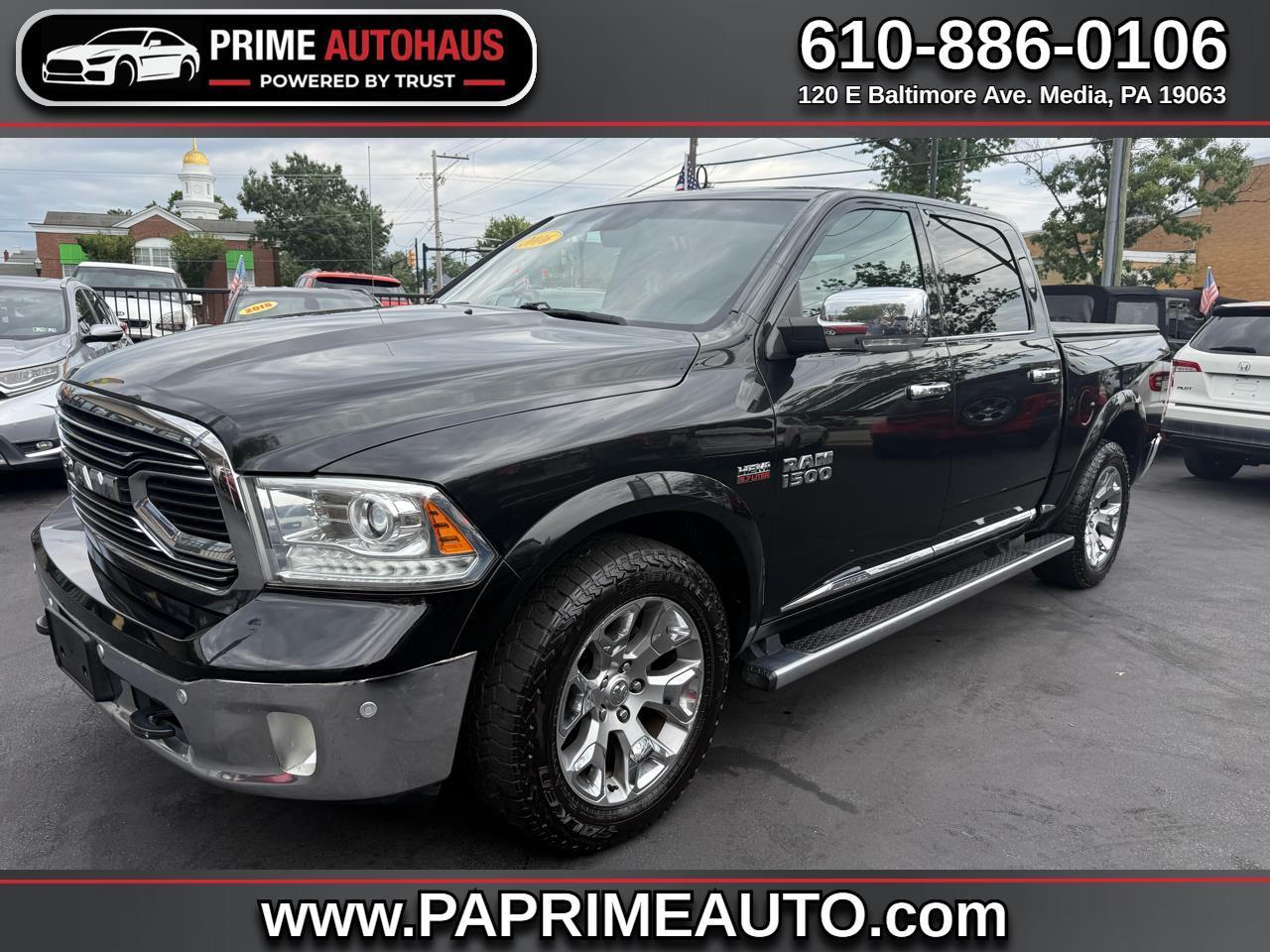 2016 RAM 1500 4WD Crew Cab 140.5" Longhorn Limited