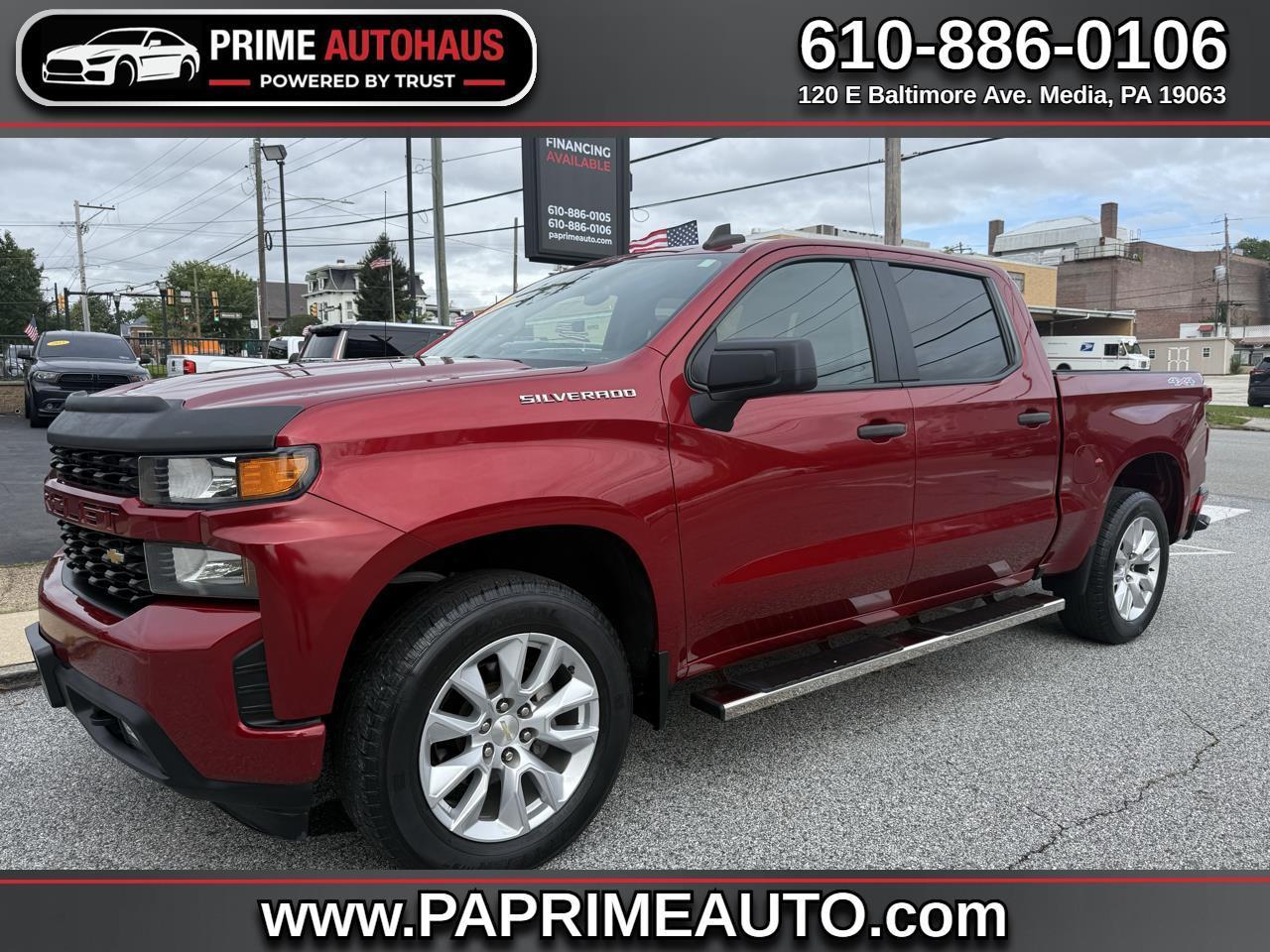 2021 Chevrolet Silverado 1500 4WD Crew Cab 147" Custom