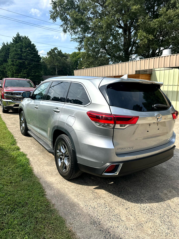 Toyota Highlander Limited AWD V6 2017