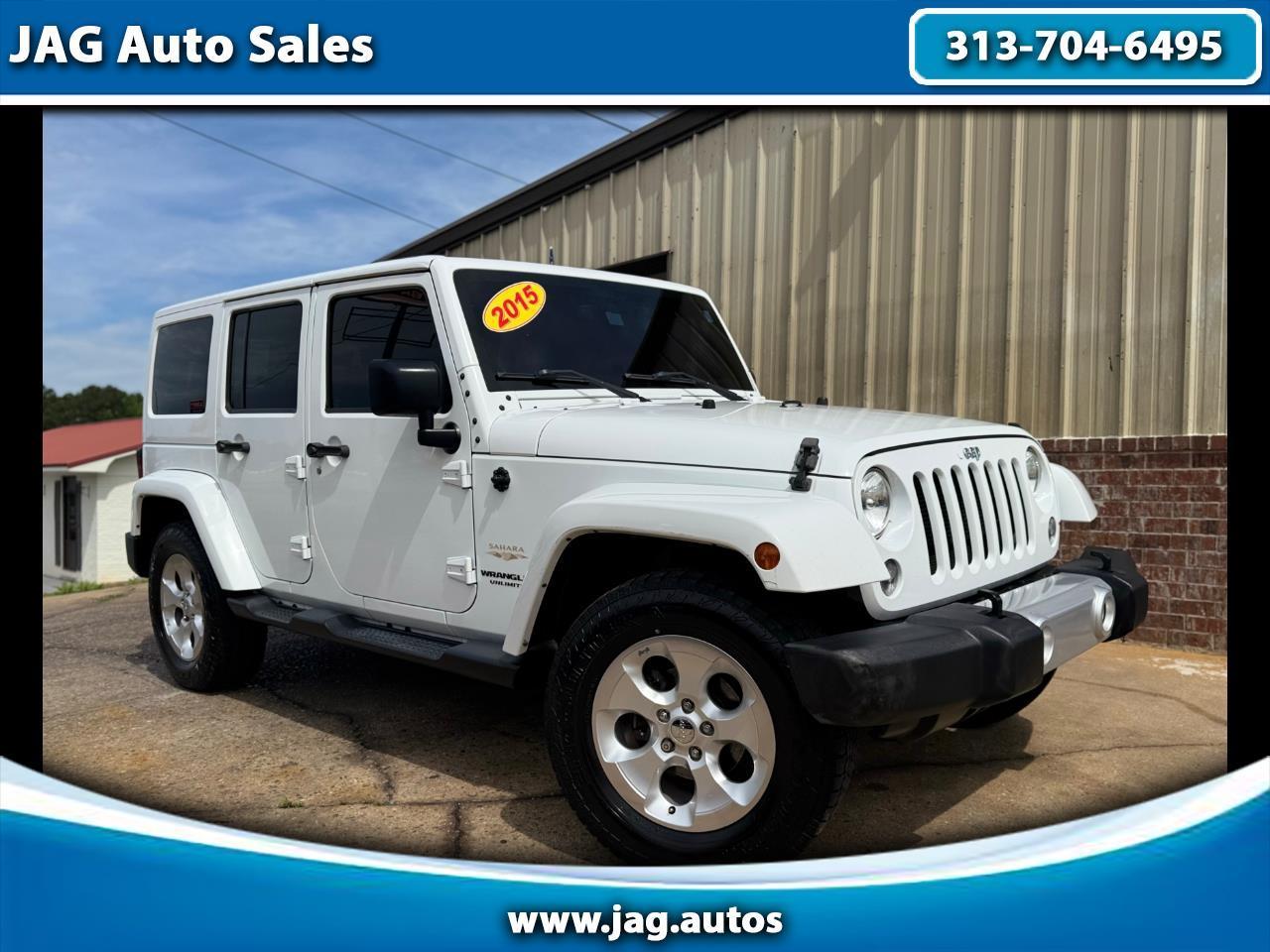 2015 Jeep Wrangler Unlimited Sahara 4WD