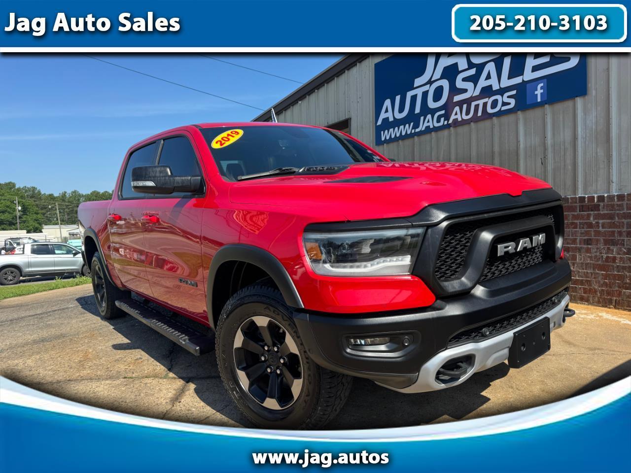  2019 RAM 1500 Rebel Crew Cab 4WD   