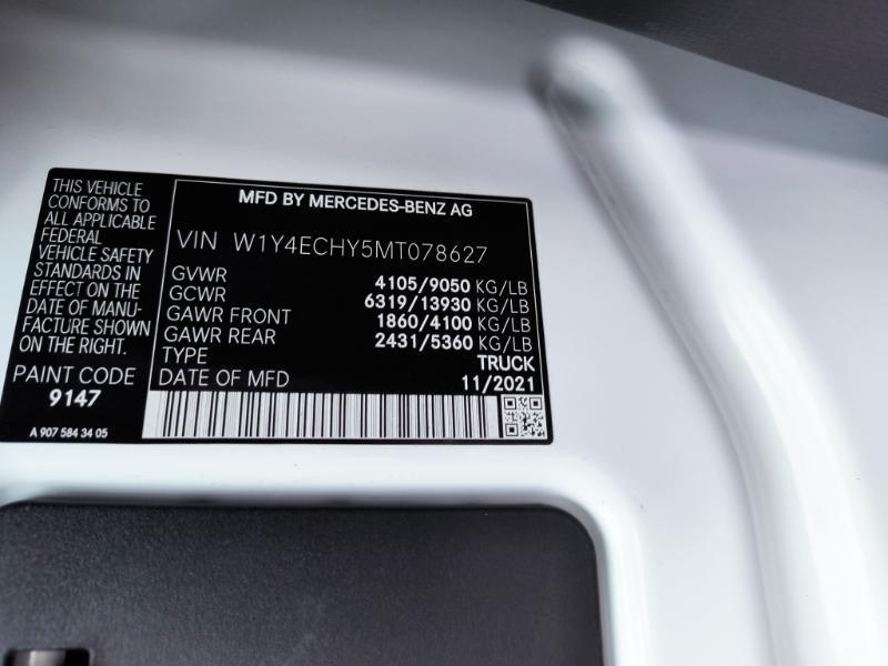 Mercedes-Benz Sprinter 2500 170-in. WB 2021