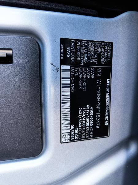 Mercedes-Benz Sprinter 2500 144-in. WB 2023