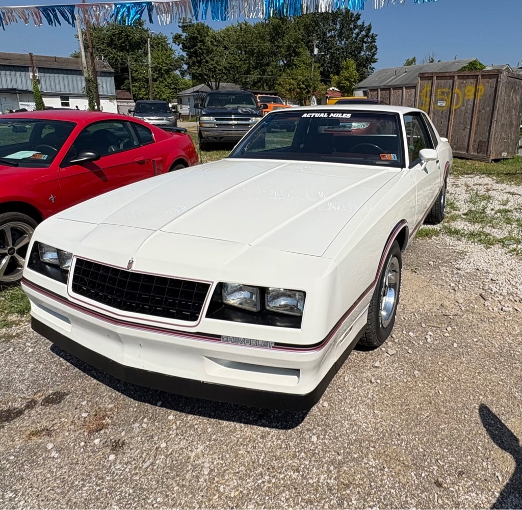 1985 Chevrolet Monte Carlo 2dr Coupe Sport SS