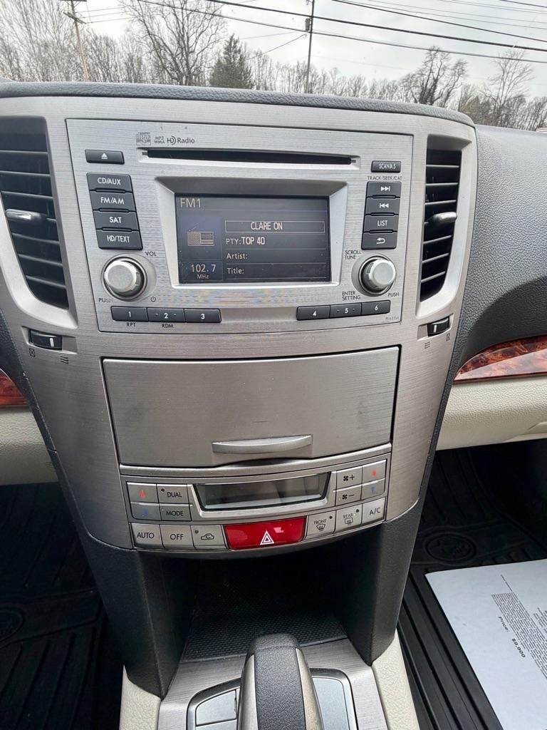 Subaru Outback 4dr Wgn H4 Auto 2.5i Limited 2012